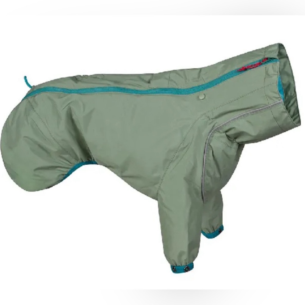 NWT Hurtta Rain Blocker Eco Dog Rain Coat Suit Jacket Hedge New Unused